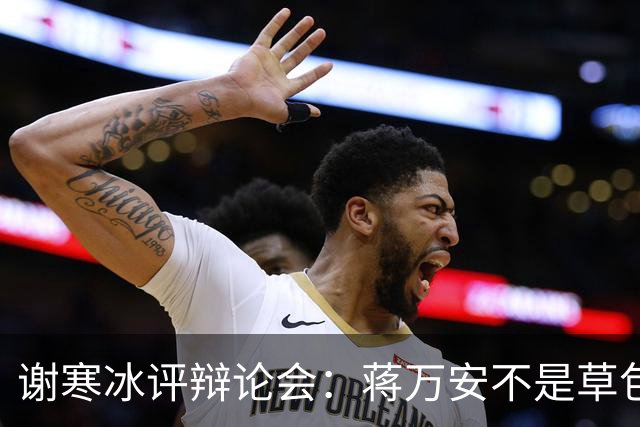 谢寒冰评辩论会：蒋万安不是草包，沈伯洋太臭屁“大洋流变大洋相”